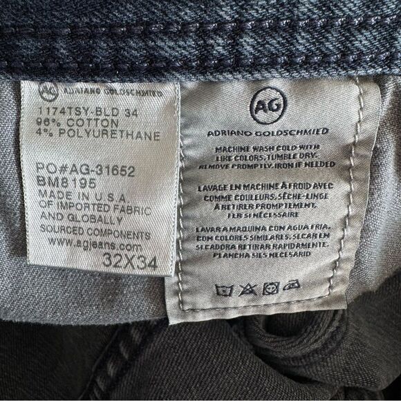 AG ADRIANO GOLDSCMIED THE GRADUATE Denim 360 Jeans Size 32 - Picture 9 of 10